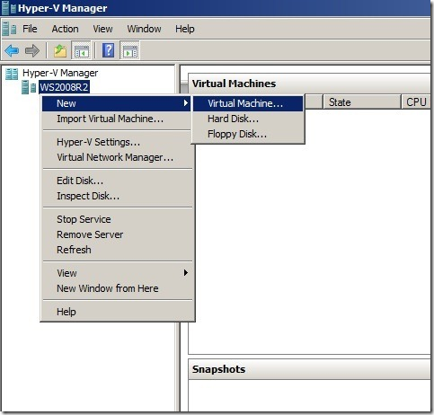 How to create new Hyper-V virtual machine  Windows Server 2008 and Microsoft v_2011-08-24_15-14-01