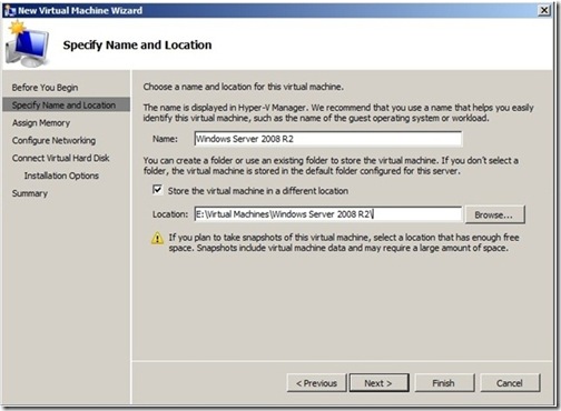 How to create new Hyper-V virtual machine  Windows Server 2008 and Microsoft v_2011-08-24_15-34-52