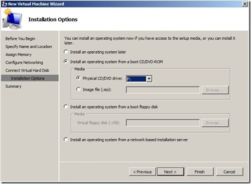 How to create new Hyper-V virtual machine  Windows Server 2008 and Microsoft v_2011-08-24_15-40-43
